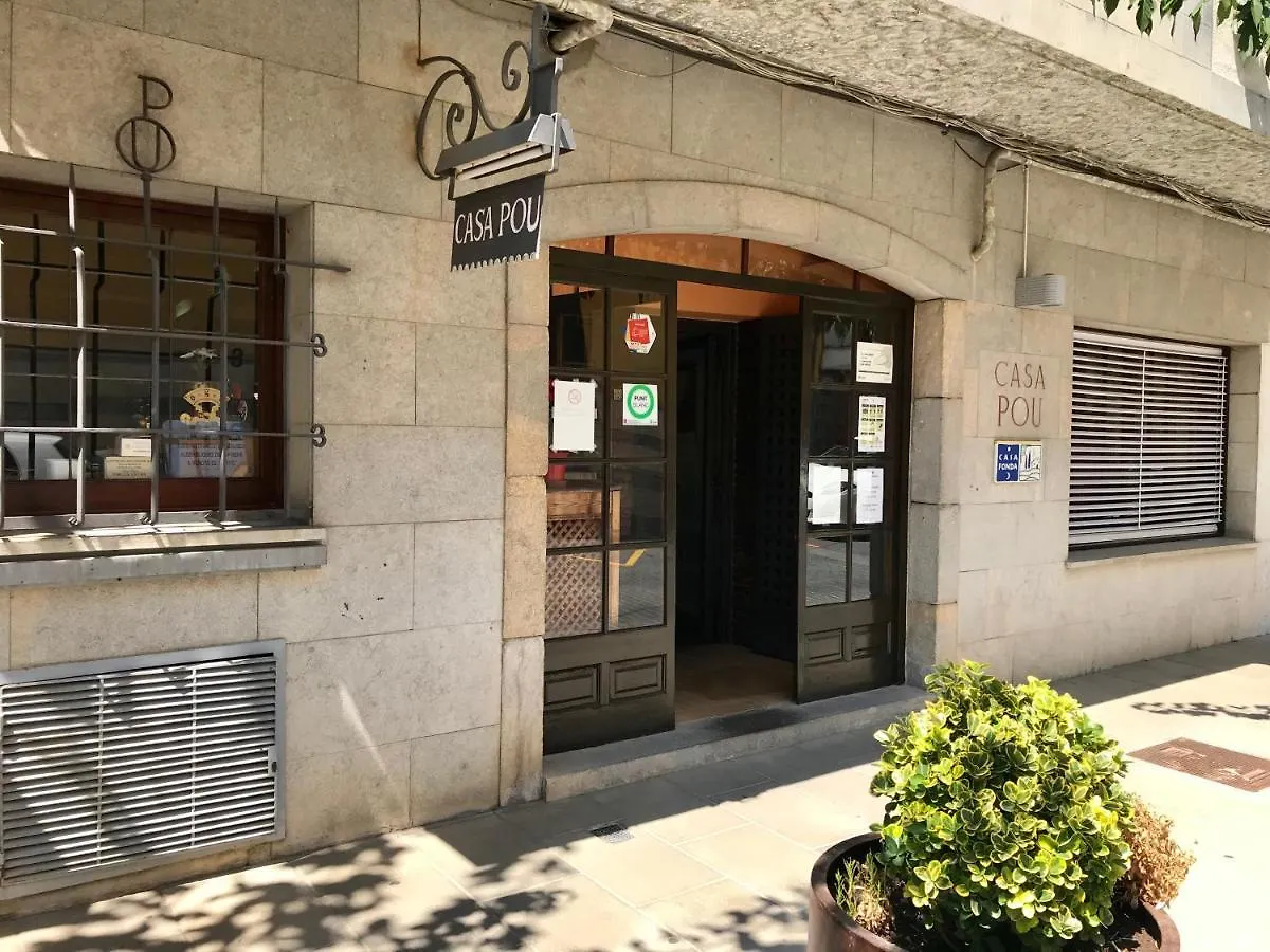 Guest house Hostal Can Pou Vidreres Spain
